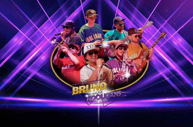 A poster for Bruno and the Hooligans